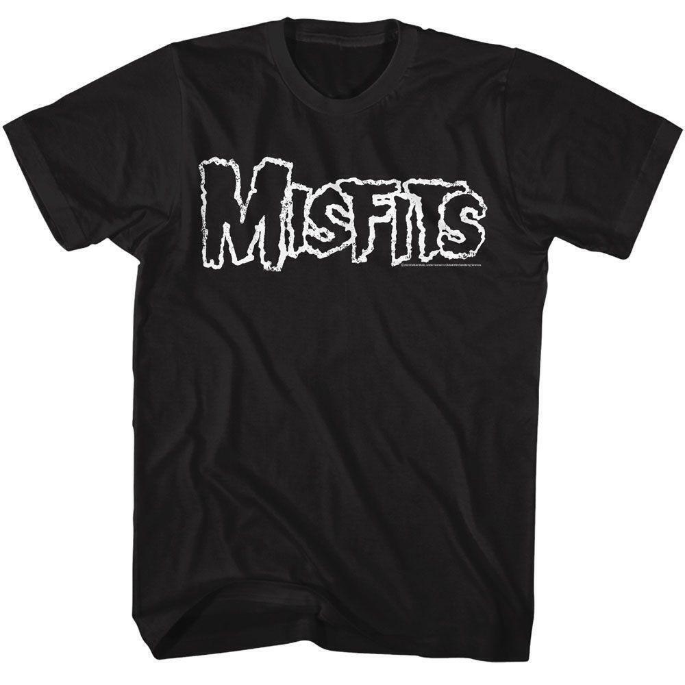 Misfits Logo Black T Shirt